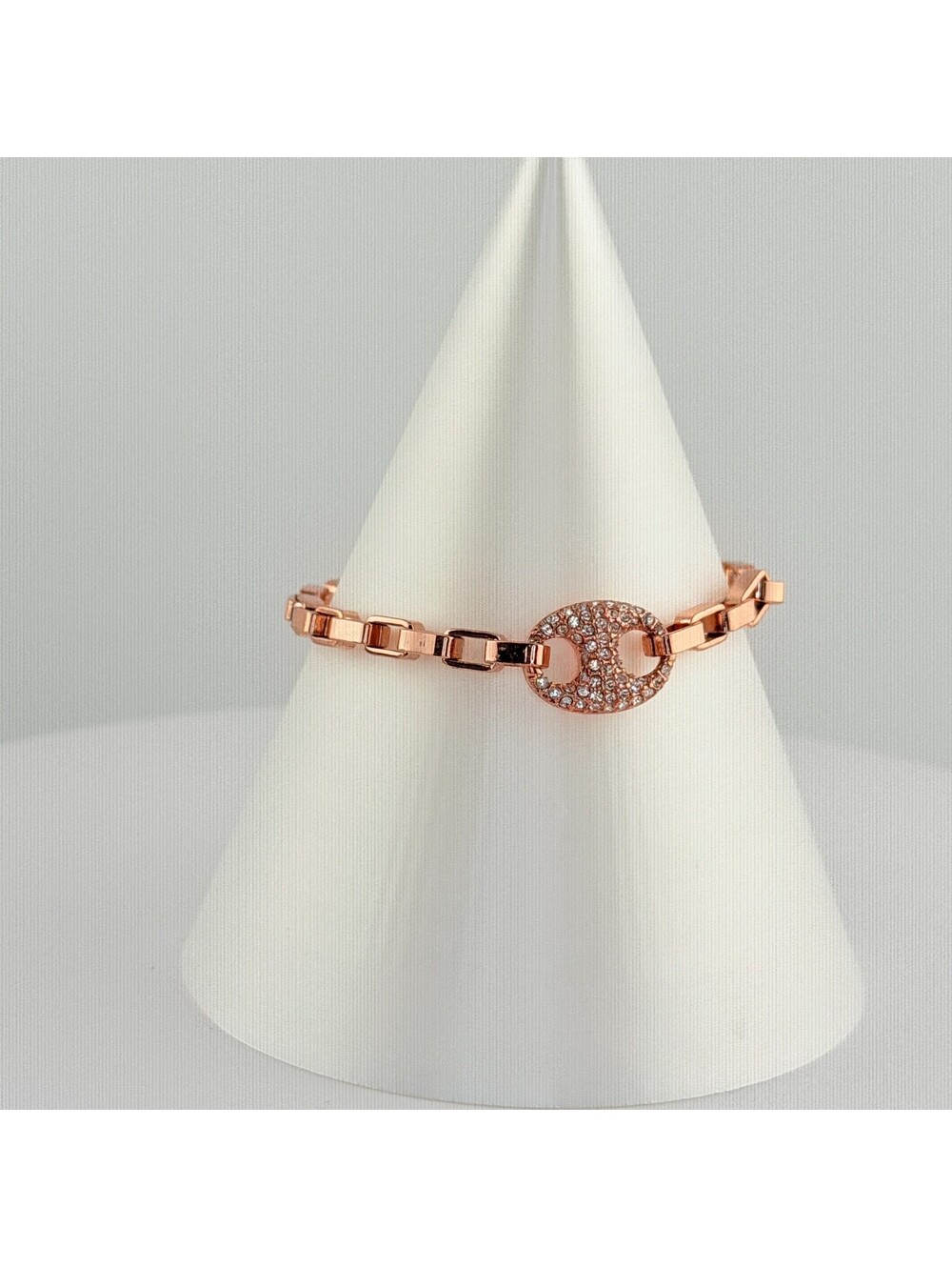 Bomb Party Single Stack Bracelet - on Rose Gold #26